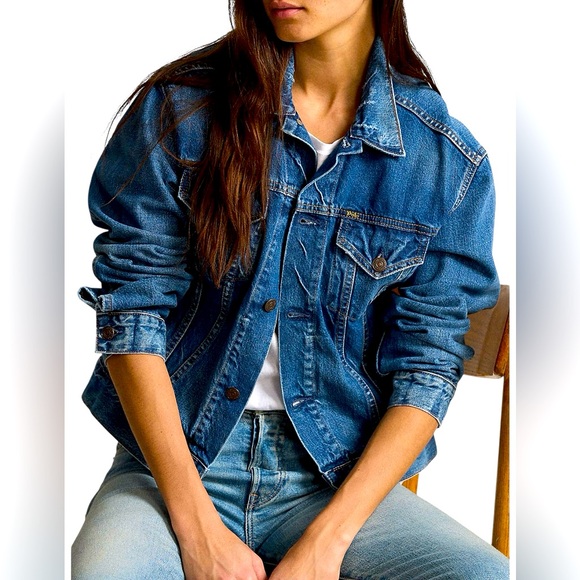 RALPH LAUREN NEW RLL DENIM JACKET - Picture 1 of 9